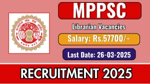 MPPSC Librarian Recruitment 2025 - Apply Online for 80 Posts