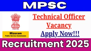 MPSC Technical Officer Recruitment 2025 - Apply Online