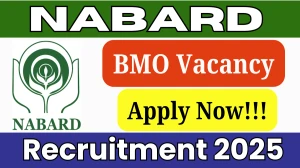 NABARD BMO Recruitment 2025 - Apply Offline