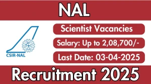 NAL Scientist Recruitment 2025 - Apply Online for 30 Posts