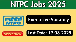 National Thermal Power Corporation (NTPC) Executive Recruitment 2025 - Apply Online for 80 Posts