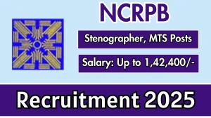 NCRPB Stenographer, MTS Recruitment 2025 - Apply Offline for 8 Posts