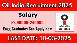 Oil India Deputy Chief Engineer Recruitment 2025 - Apply Offline
