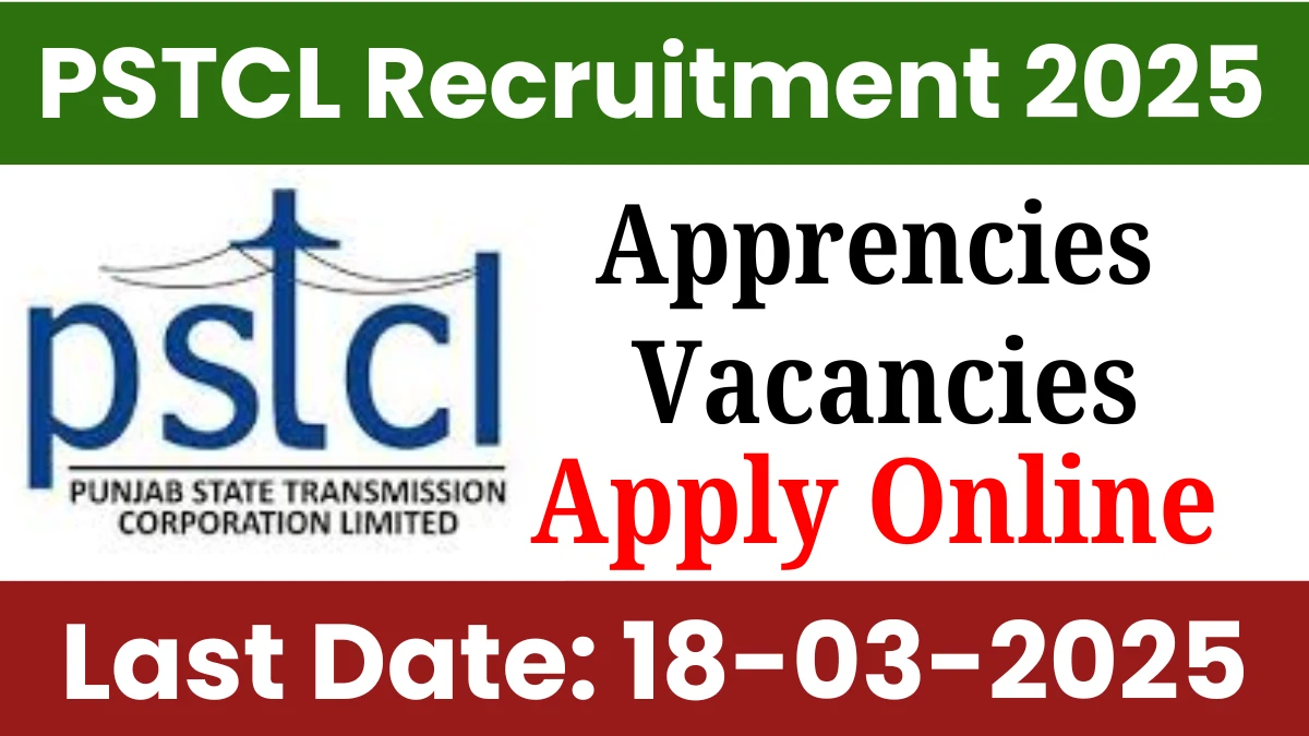 PSTCL Apprentices Recruitment 2025 - Apply Online for 40 Posts