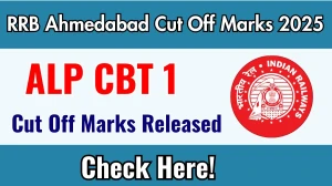 RRB Ahmedabad ALP CBT 1 Cut Off Marks 2025 Out Check Cut off Marks here rrbahmedabad.gov.in RRB Ahmedabad ALP CBT 1 Cut Off Marks 2025 Out Check Cut off Marks here rrbahmedabad.gov.in