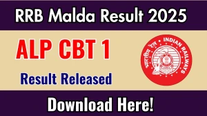 RRB Malda ALP CBT 1 Result 2025 Out. Direct Link to Check RRB Malda ALP CBT 1 Result 2025 rrbapply.gov.in RRB Malda ALP CBT 1 Result 2025 Out. Direct Link to Check RRB Malda ALP CBT 1 Result 2025 rrbapply.gov.in