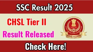 SSC CHSL Tier II Result 2025 OUT, Download CHSL Tier II Result at ssc.gov.in