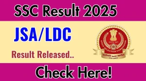 SSC JSA/LDC Result 2025 OUT, Download JSA/LDC Result at ssc.gov.in SSC JSA/LDC Result 2025 OUT, Download JSA/LDC Result at ssc.gov.in