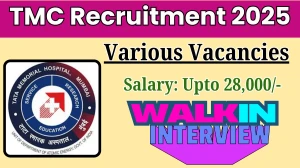 TMC Pharmacist, Foreman & Other Recruitment 2025 – Walk in