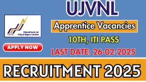 UJVNL Apprentice Recruitment 2025 - Apply Online for 13 Posts