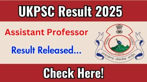 UKPSC Result 2025 Announced. Direct Link to Check UKPSC Assistant Professor Result 2025 psc.uk.gov.in