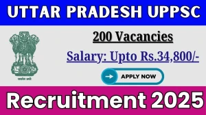 Uttar Pradesh UPPSC Food Safety Officer, Range Forest Officer and Other Recruitment 2025 - Apply Online for 200 Posts