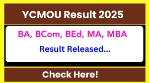 YCMOU Result 2025 Released at ycmou.ac.in YCMOU Result 2025 Released at ycmou.ac.in