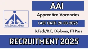 AAI Apprentice Recruitment 2025 - Apply Online for 90 Posts