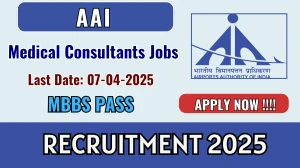 AAI Recruitment 2025 - Apply Offline for Medical Consultants Posts AAI Recruitment 2025 - Apply Offline for Medical Consultants Posts