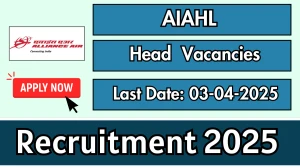 AIAHL Head Recruitment 2025 - Apply Offline