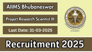 AIIMS Bhubaneswar Project Research Scientist III Recruitment 2025 - Apply Offline AIIMS Bhubaneswar Project Research Scientist III Recruitment 2025 - Apply Offline