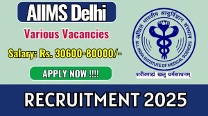 AIIMS Delhi Scientist C, Computer Programmer and Other Recruitment 2025 - Apply Offline