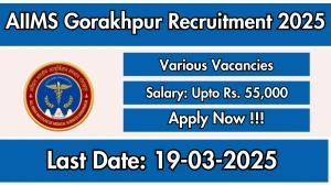 AIIMS Gorakhpur Additional Project Consultant, Project Nurse II Recruitment 2025 - Apply Offline