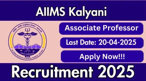 AIIMS Kalyani Associate Professor Recruitment 2025 - Apply Online AIIMS Kalyani Associate Professor Recruitment 2025 - Apply Online