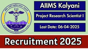 AIIMS Kalyani Project Research Scientist I Recruitment 2025 - Apply Offline AIIMS Kalyani Project Research Scientist I Recruitment 2025 - Apply Offline