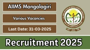 AIIMS Mangalagiri Various Posts Recruitment 2025 - Apply Offline AIIMS Mangalagiri Various Posts Recruitment 2025 - Apply Offline