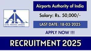 Airports Authority of India (AAI) Junior Consultant Recruitment 2025 - Apply Offline