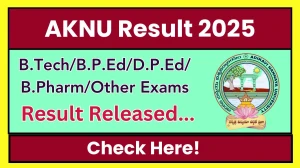 AKNU Result 2025 Released at aknu.edu.in Direct Link to Download 1st, 2nd, 3rd, 4th, 5th, 7th Semester Result AKNU Result 2025 Released at aknu.edu.in Direct Link to Download 1st, 2nd, 3rd, 4th, 5th, 7th Semester Result
