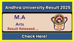 Andhra University Result 2025 Released at andhrauniversity.edu.in Direct Link to Download 1st and 2nd Semester Result