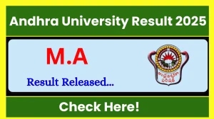 Andhra University Result 2025 Released at andhrauniversity.edu.in Direct Link to Download 3rd Semester Result