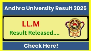 Andhra University Result 2025 Released at andhrauniversity.edu.in Direct Link to Download 3rd Semester Result Andhra University Result 2025 Released at andhrauniversity.edu.in Direct Link to Download 3rd Semester Result