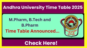 Andhra University Time Table 2025 Announced @ andhrauniversity.edu.in Details Here Andhra University Time Table 2025 Announced @ andhrauniversity.edu.in Details Here