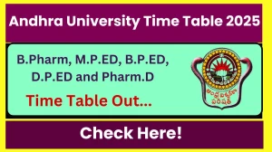 Andhra University Time Table 2025 Announced @ andhrauniversity.edu.in Details Here Andhra University Time Table 2025 Announced @ andhrauniversity.edu.in Details Here