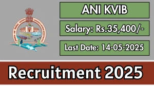ANI KVIBDevelopment Officer Recruitment 2025 - Apply Offline ANI KVIBDevelopment Officer Recruitment 2025 - Apply Offline