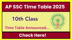 AP 10th Class Time Table 2025 Out bseaps.in Check Time Table Here