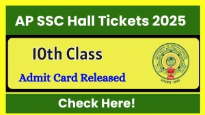 AP SSC Hall Ticket 2025 Out @ bse.ap.gov.in Check AP SSC 10th Class Date