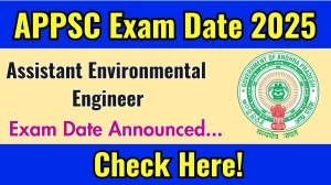 APPSC Assistant Environmental Engineer Exam Date 2025 Announced at psc.ap.gov.in Exam details here