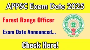 APPSC FRO Exam Date 2025 Announced at psc.ap.gov.in Exam details here