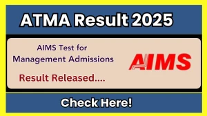 ATMA Result 2025 Out at atmaaims.com How to check Results Here
