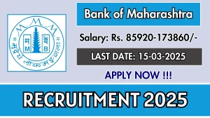 Bank of Maharashtra Officers Recruitment 2025 - Apply Online for 20 Posts