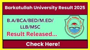 Barkatullah University Result 2025 Released at bubhopal.ac.in Direct Link to Download 1st, 3rd, 5th Semester Result Barkatullah University Result 2025 Released at bubhopal.ac.in Direct Link to Download 1st, 3rd, 5th Semester Result