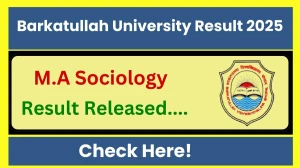 Barkatullah University Result 2025 Released at bubhopal.ac.in Direct Link to Download 3rd Semester Result Barkatullah University Result 2025 Released at bubhopal.ac.in Direct Link to Download 3rd Semester Result