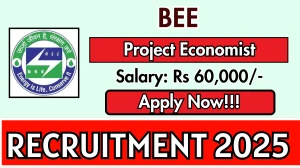 BEE Project Economist Recruitment 2025 - Apply Offline