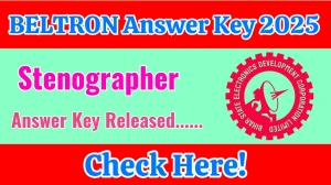 BELTRON Stenographer Answer Key 2025 Available for the Download Answer Key PDF at bsedc.bihar.gov.in BELTRON Stenographer Answer Key 2025 Available for the Download Answer Key PDF at bsedc.bihar.gov.in