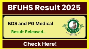 BFUHS Result 2025 Released at bfuhs.ggsmch.org Direct Link to Download Result BFUHS Result 2025 Released at bfuhs.ggsmch.org Direct Link to Download Result