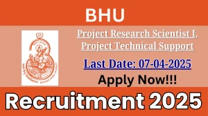 BHU Project Research Scientist I, Project Technical Support Recruitment 2025 - Apply Offline BHU Project Research Scientist I, Project Technical Support Recruitment 2025 - Apply Offline