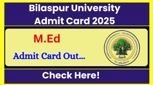 Bilaspur University Admit Card 2025 OUT bilaspuruniversity.ac.in Check Bilaspur University PG Course Hall Ticket Details Here Bilaspur University Admit Card 2025 OUT bilaspuruniversity.ac.in Check Bilaspur University PG Course Hall Ticket Details Here