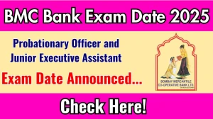 BMC Bank PO and JEA Exam Date 2025 Announced at bmcbankltd.com Exam details here BMC Bank PO and JEA Exam Date 2025 Announced at bmcbankltd.com Exam details here