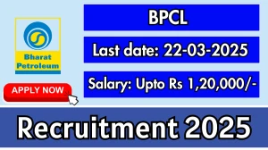 BPCL Quality Assurance and Secretary Recruitment 2025 - Apply Online