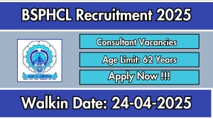 BSPHCL Consultant Recruitment 2025 – Walk in BSPHCL Consultant Recruitment 2025 – Walk in